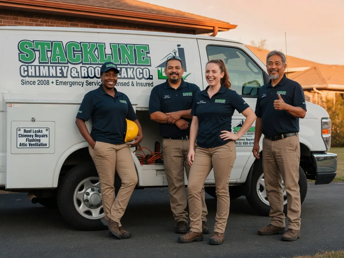Chimney flashing repair company in Menomonee Falls, WI